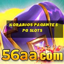 pg slots horarios - melhores slots pg